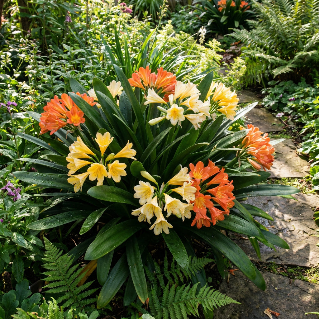 Mixed Clivia Flower Seeds for Planting - Vibrant Perennial Blooms