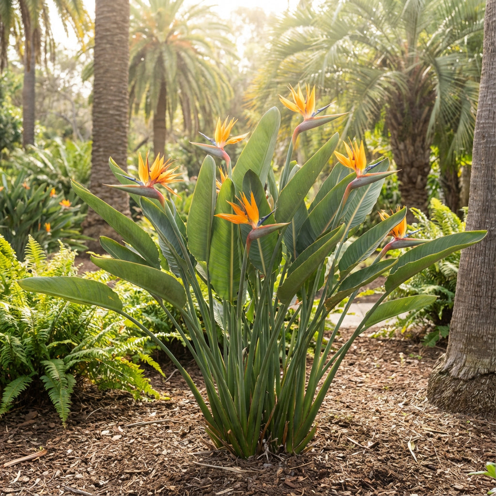 Bird of Paradise Flower Seeds - Exotic Garden Plant for Spring and Summer Planting