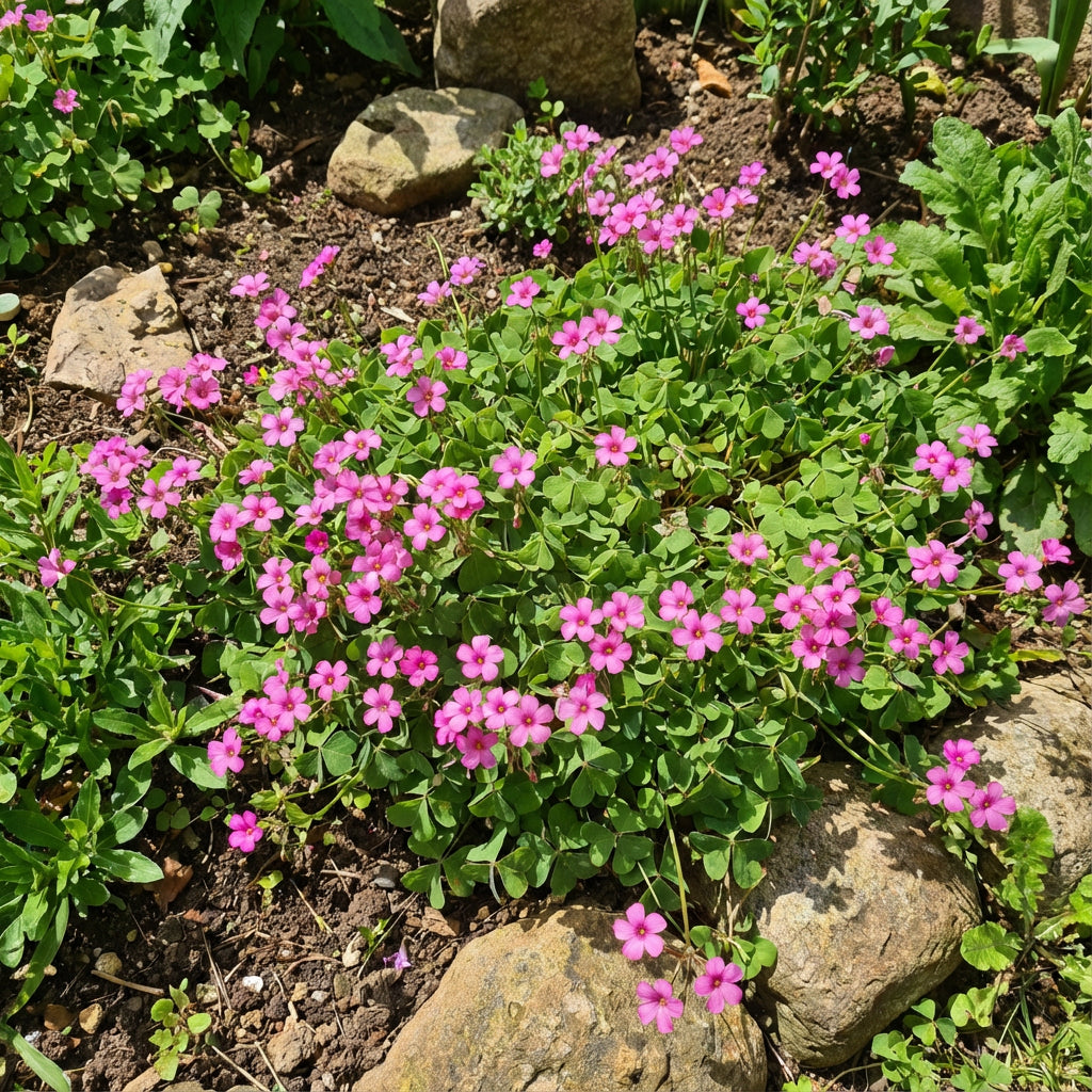 Pink Carpet Oxalis Seeds for Planting - Vibrant Perennial Flowers for Your Garden