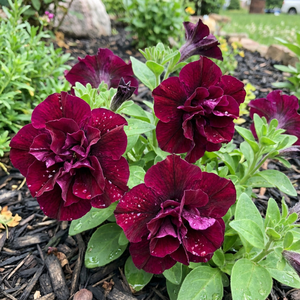 add-elegant-charm-with-double-petunia-flower-seed-for-planting-burgundy-perfect-for-striking-and-colorful-settings-100-pcs  – Pure Asia Seeds