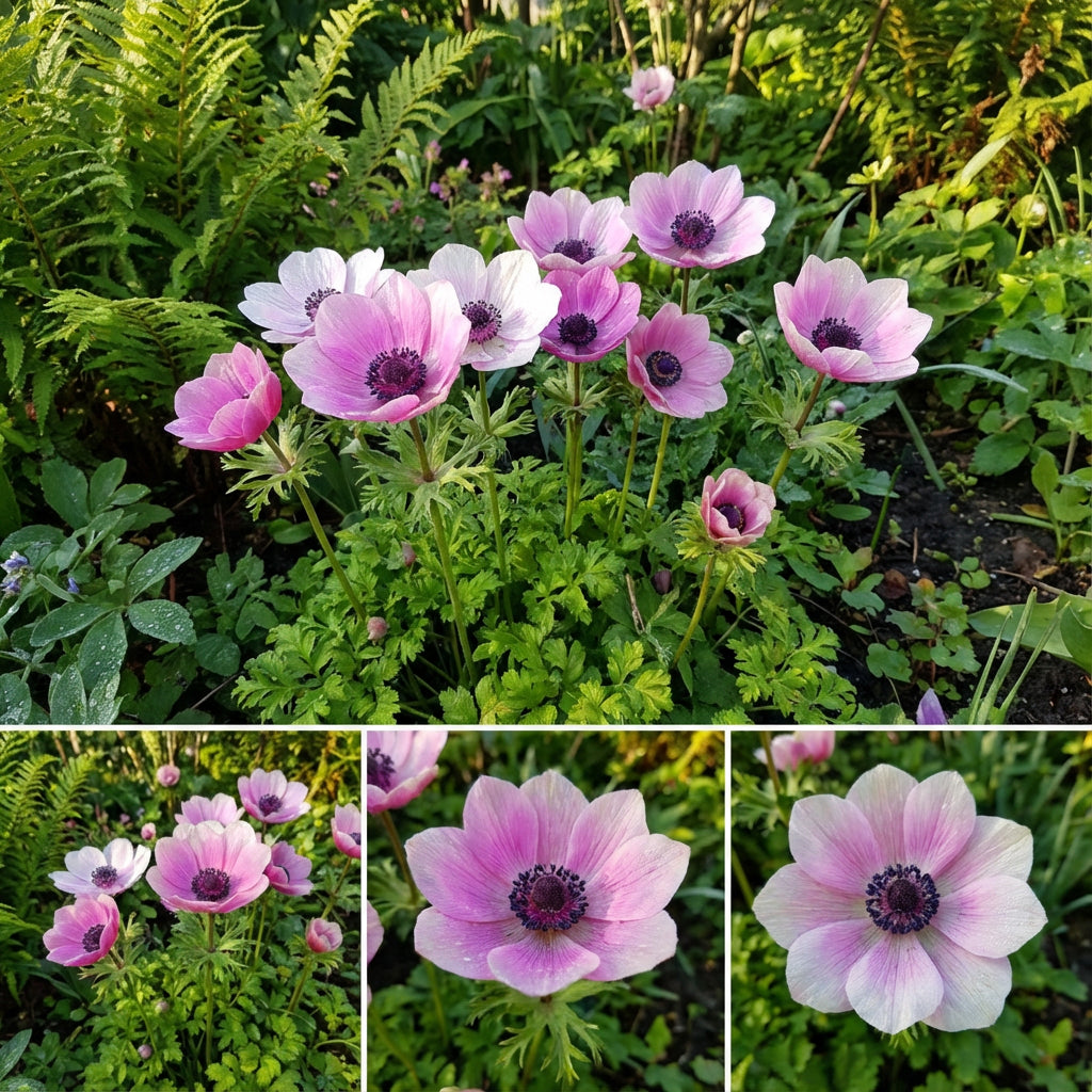 Anemone Flower Seeds for Planting: Vibrant Pink & White Blooms for Stunning Displays