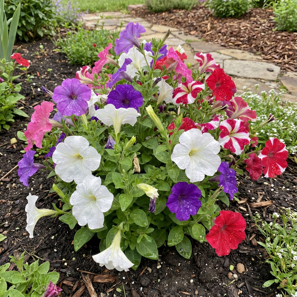 Planting Tips for Mixed White Petunia Flower Seeds