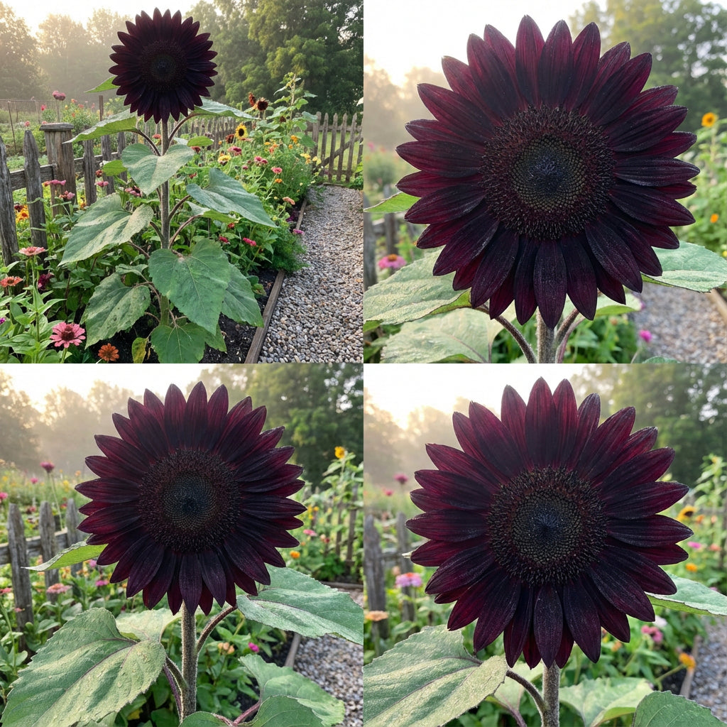 Buy Black Giant Sunflower Seeds for Garden Planting – Pure Asia Seeds
