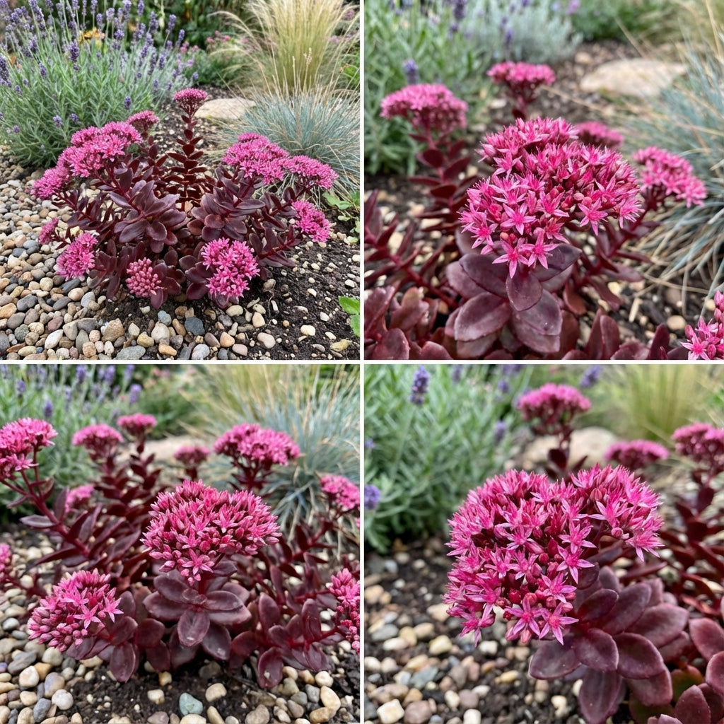 Sedum Voodoo Pink Seeds | Perennial Planting Collection