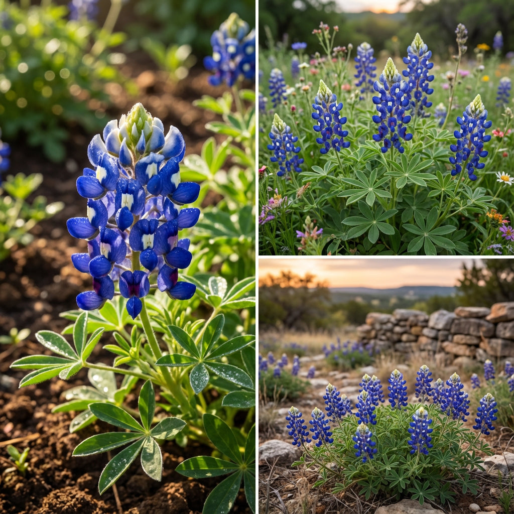 Samen der Blauen Bonnet-Blume für leuchtende Blüten – Ideal zum Pflanzen