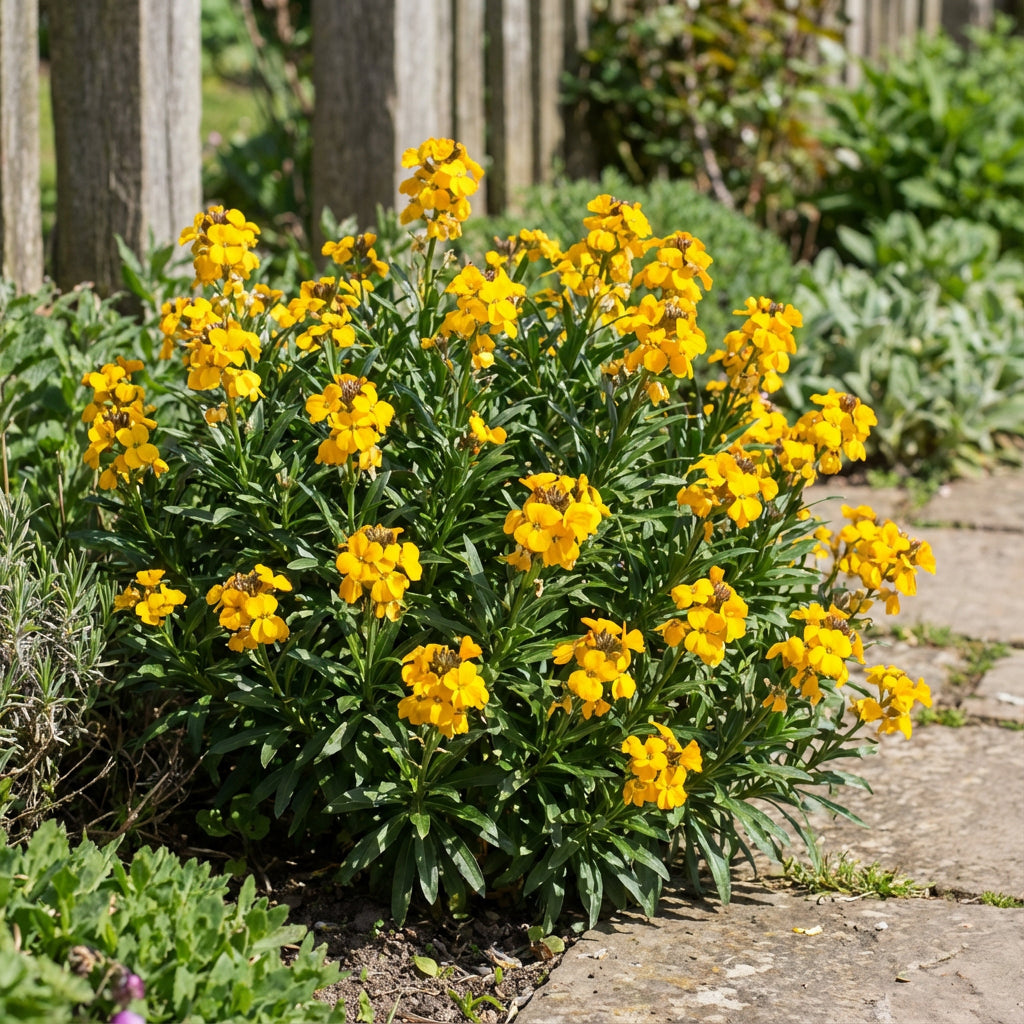 Semillas de flor de malva amarilla para plantar, resistente