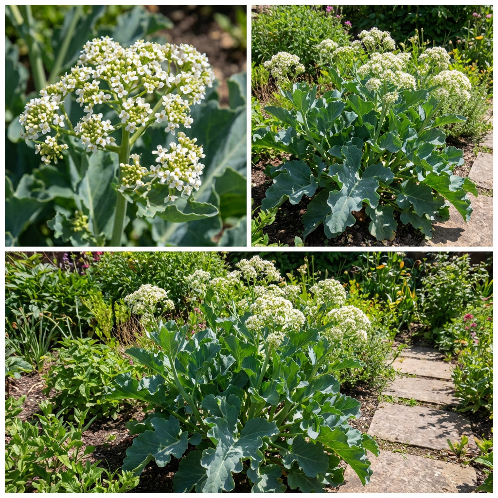 Seakale Flower Seeds for Planting Seeds for Unique Coastal Blooms, Ideal for Enhancing Garden Beauty and Landscape Appeal