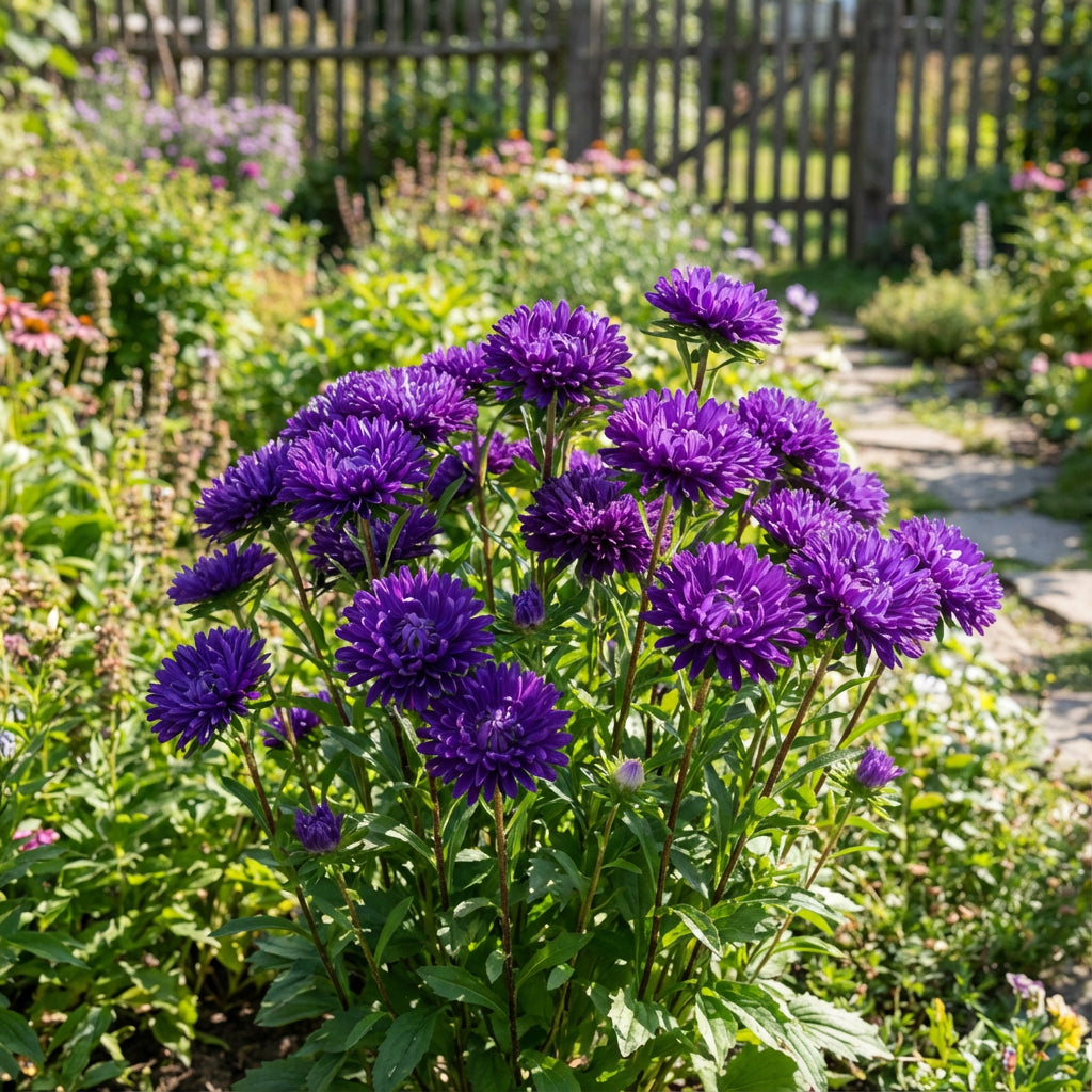 Violet Aster Seeds for Easy Planting