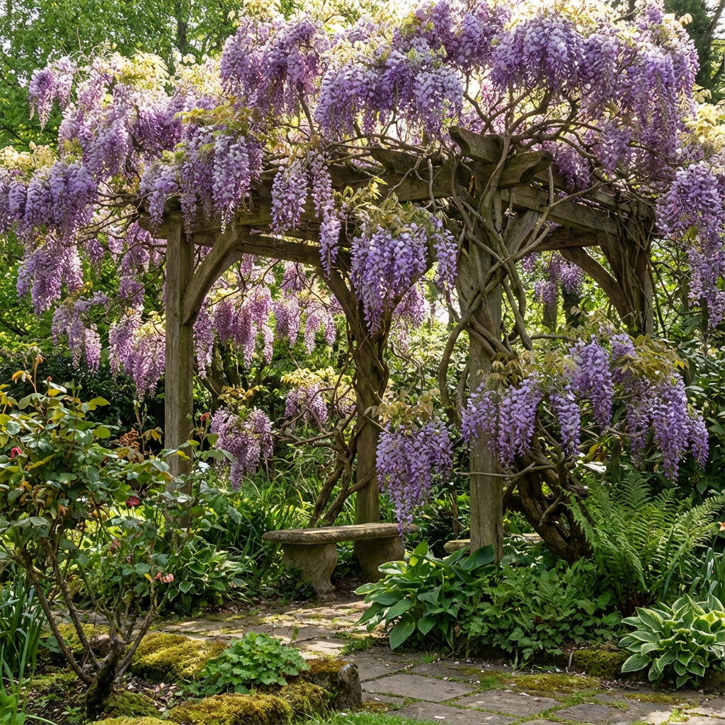 Wisteria Tree Seeds Mixed for Planting Seed for Gorgeous Blooms and Lush Growth in Your Garden