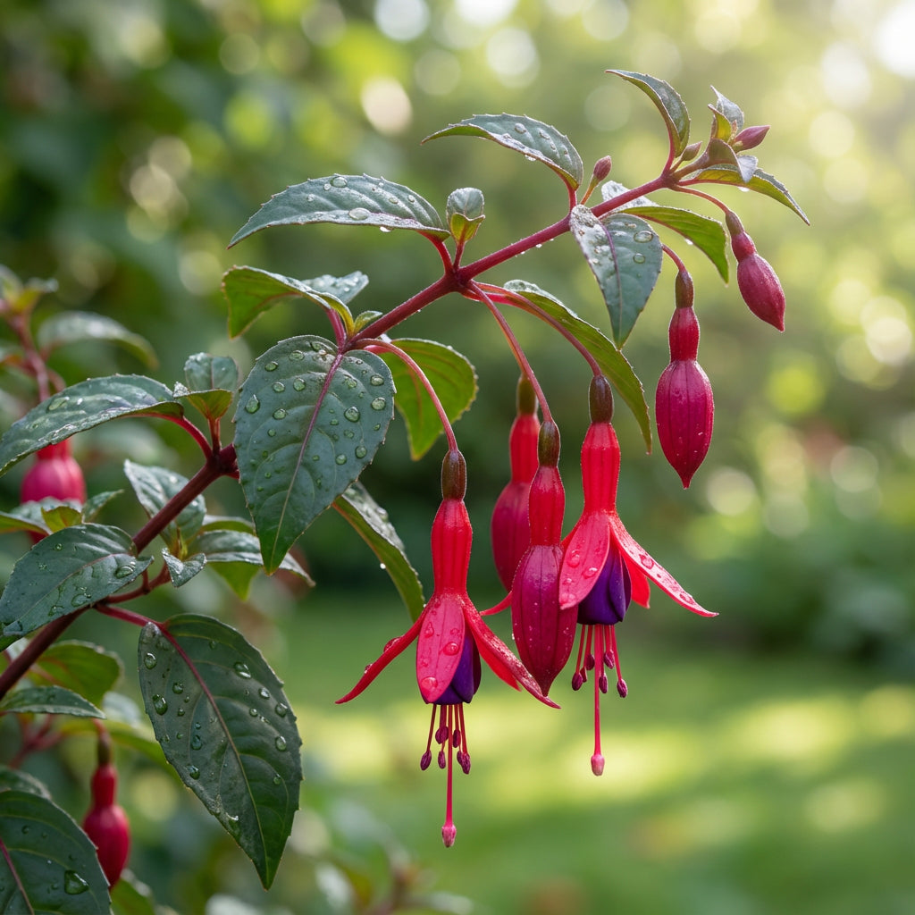 Red Fuchsia Flower Seeds for Easy Planting