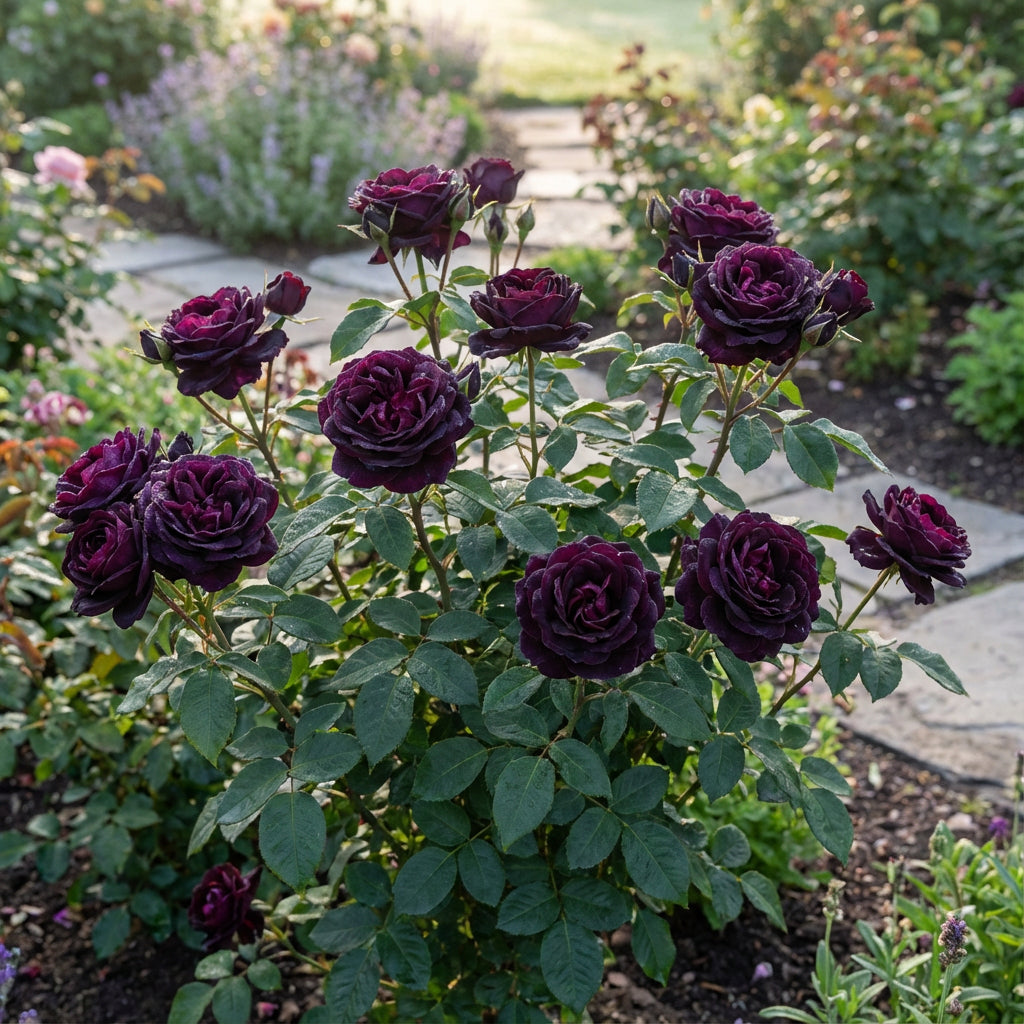 Rosen Purpur Schwarze Samen zum Pflanzen: Hochwertige Blumensamen für Prächtige Blüten