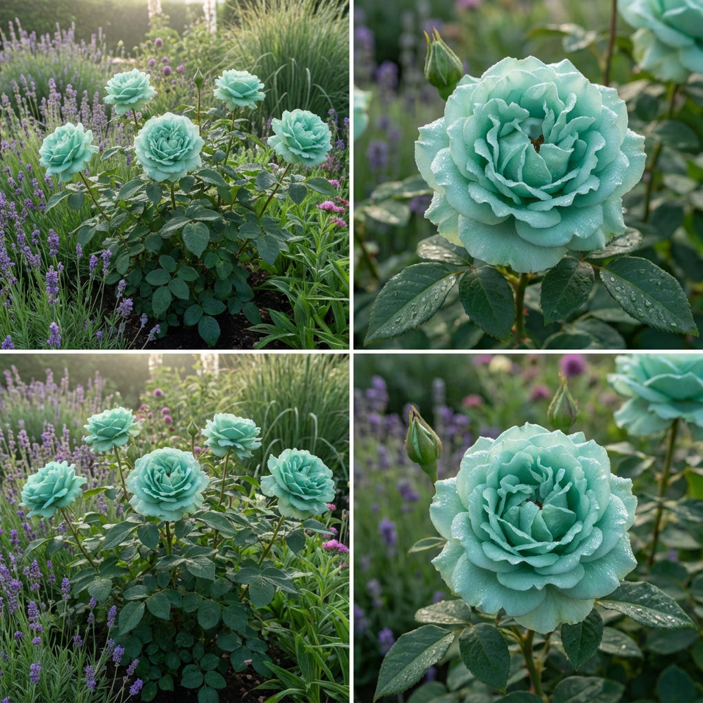 Einzigartige Rosen Meeresgrüne Samen zum Pflanzen – Samen für atemberaubende und unverwechselbare Blüten in Ihrem Garten