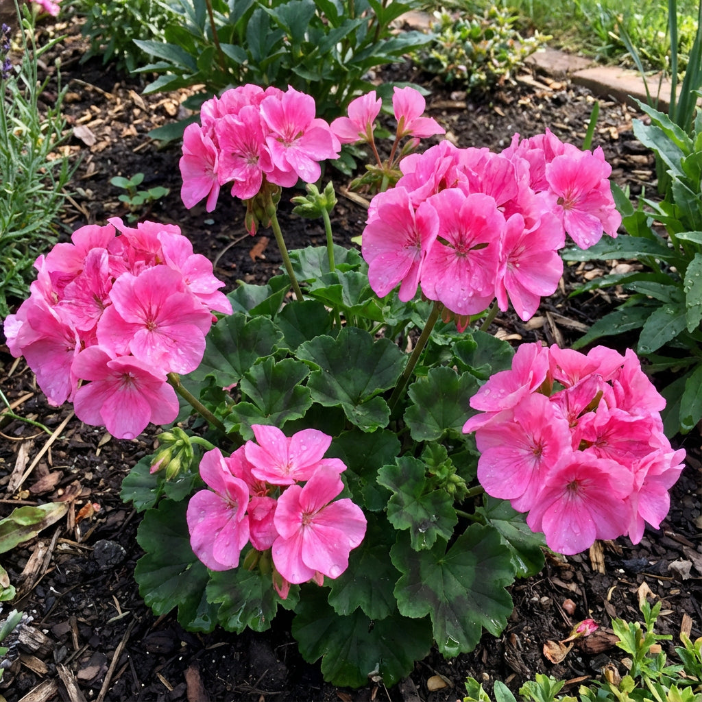 Graines de fleur de géranium rose pour plantation