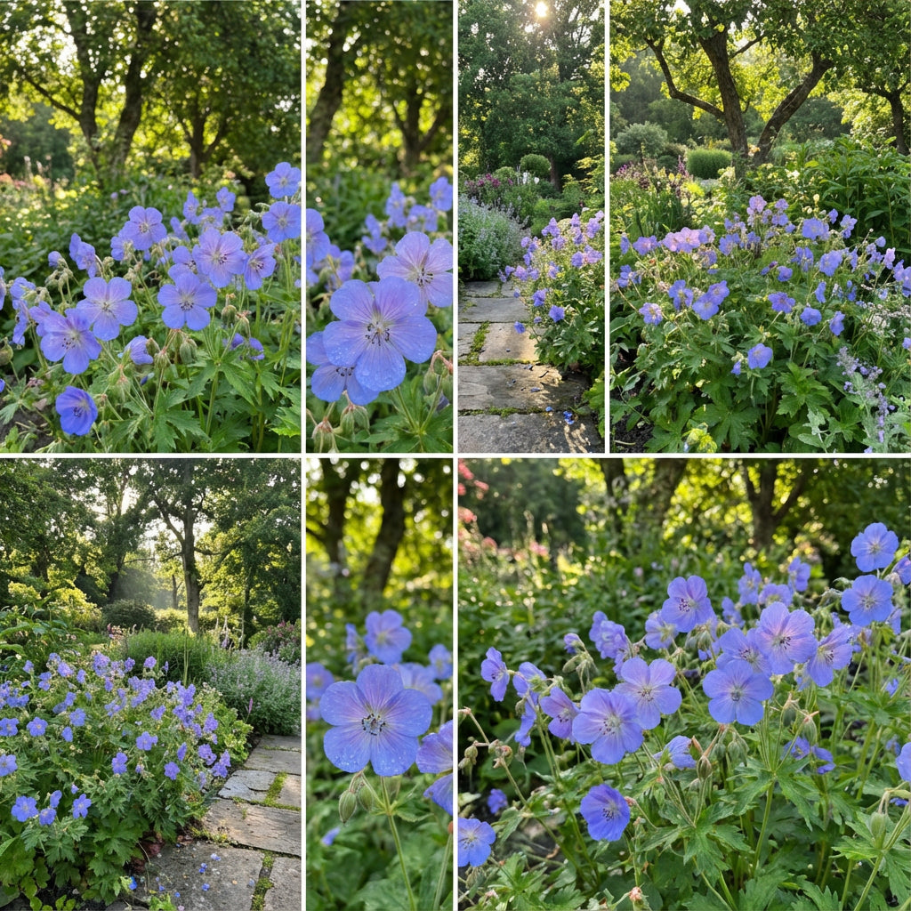 Himmelblaue Pelargonien-Blumensamen für lebendige Gartengestaltung
