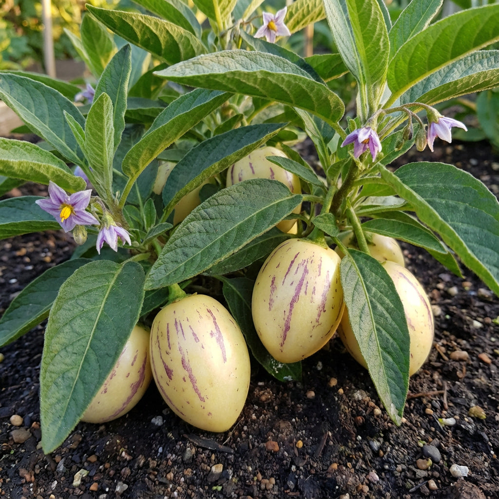 Pepino Solanum Muricatum Seeds Ideal for Planting in Gardens & Containers