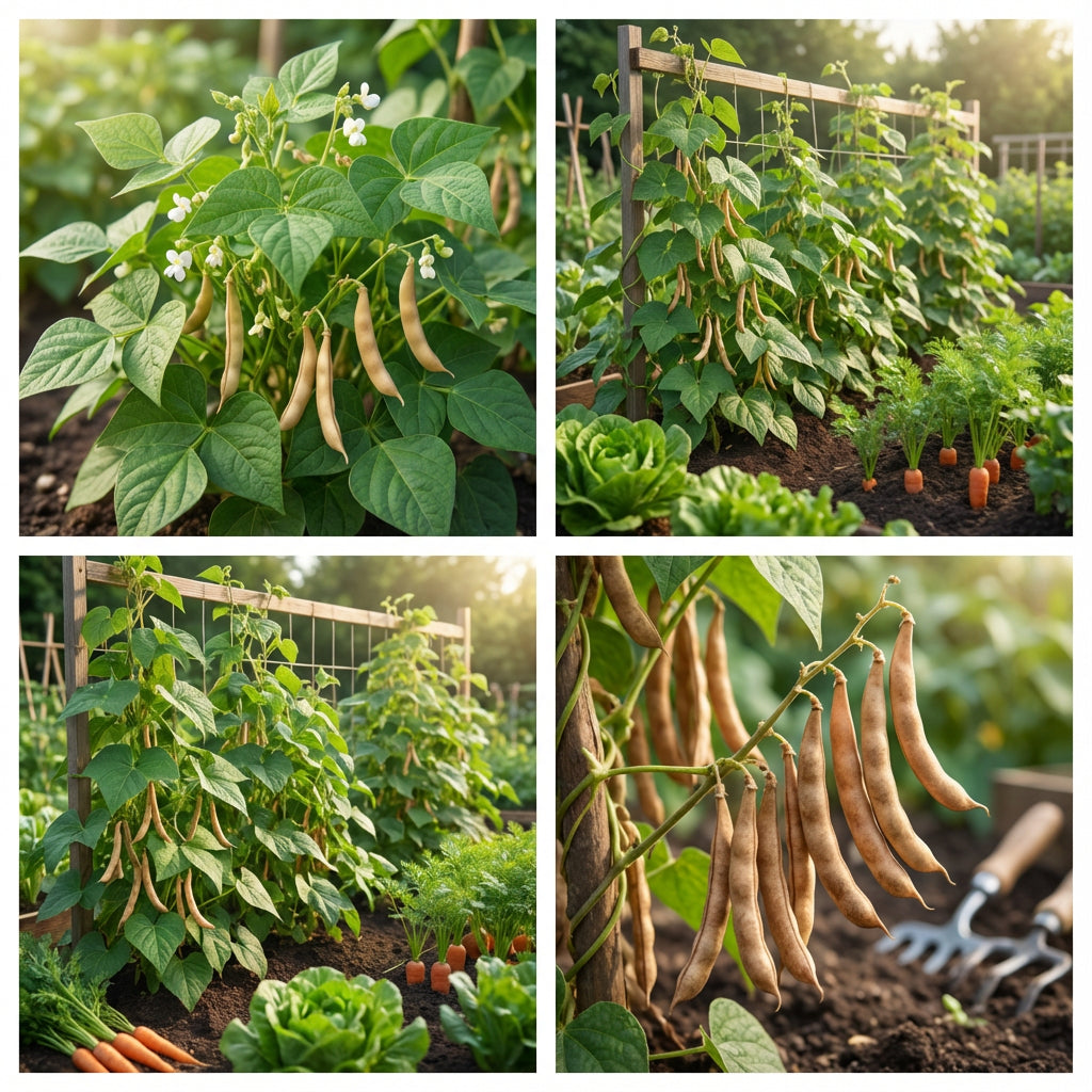 Swedish Brown Beans Vegetable Seeds for Planting