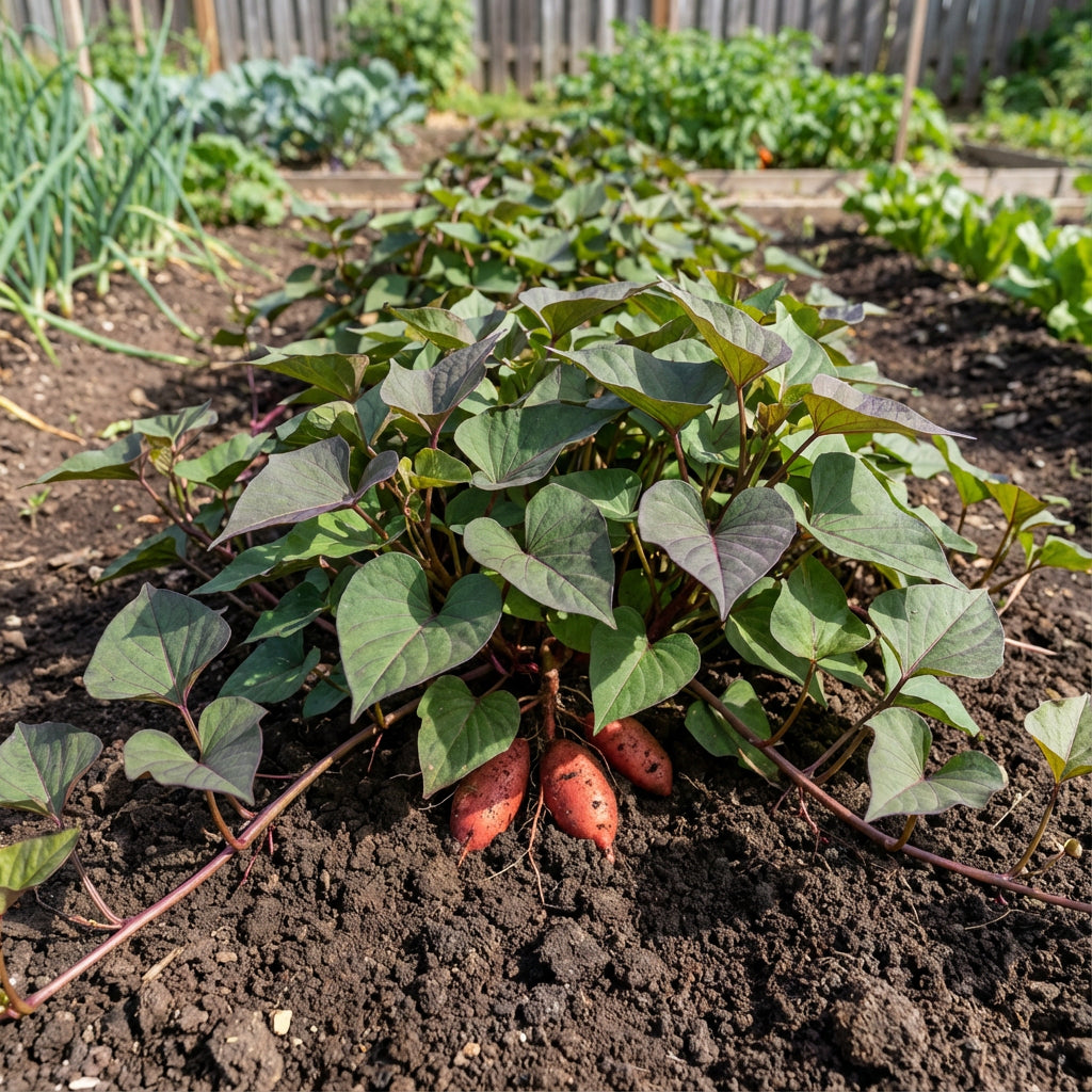 Red Orange Sweet Potato Seeds for Planting Ideal for Vegetable Gardens