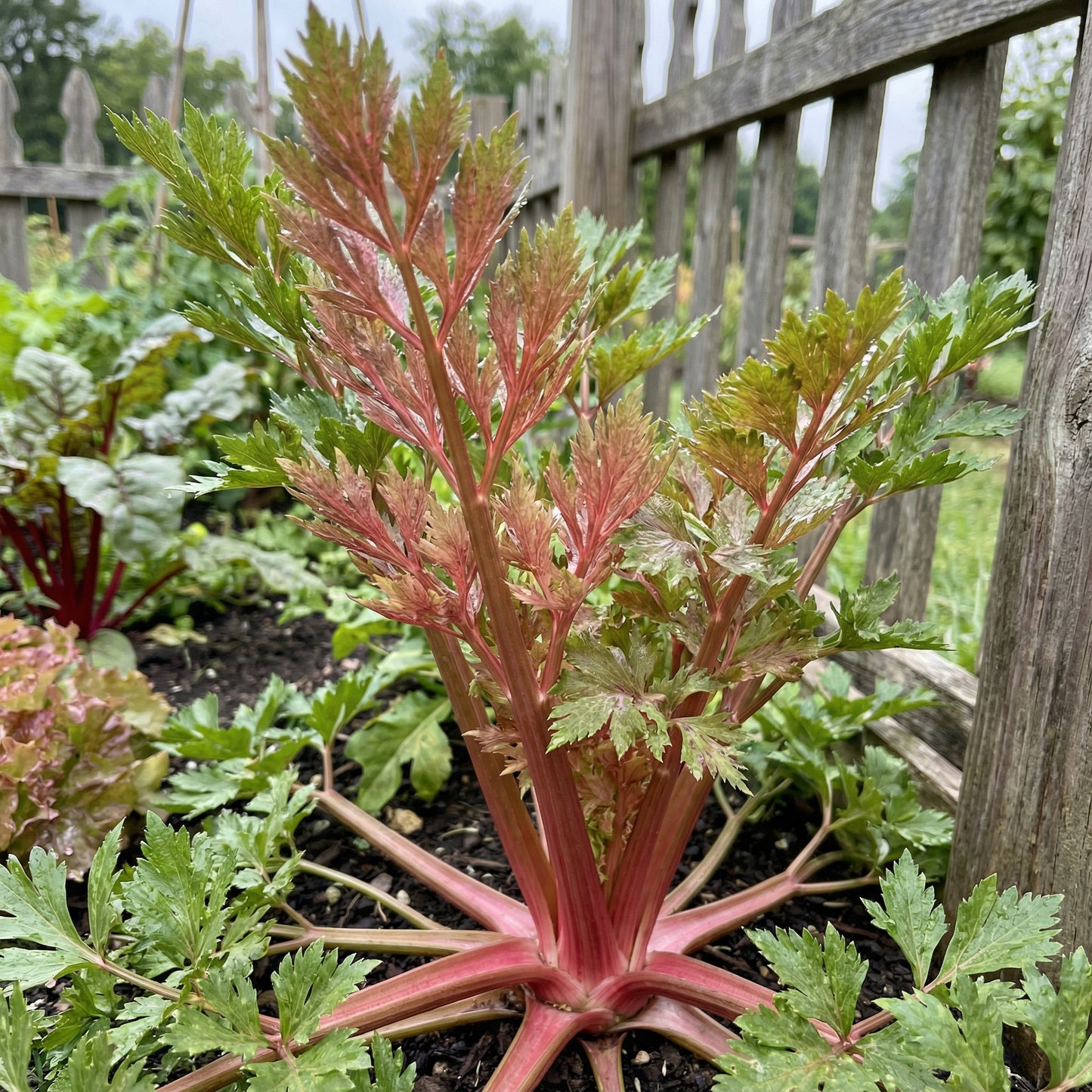 Pink Plume Celery Vegetable Seeds for Planting
