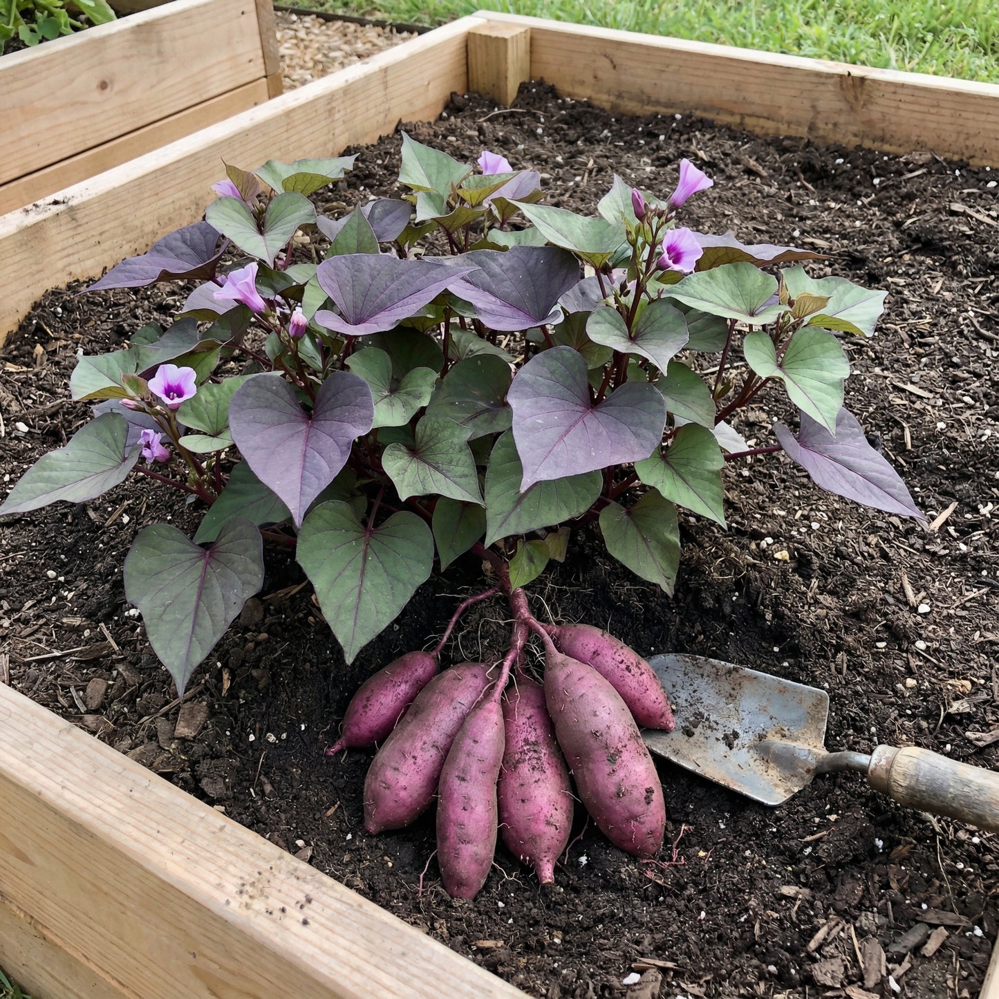 Molokai Purple Sweet Potato Vegetable Seeds for Planting
