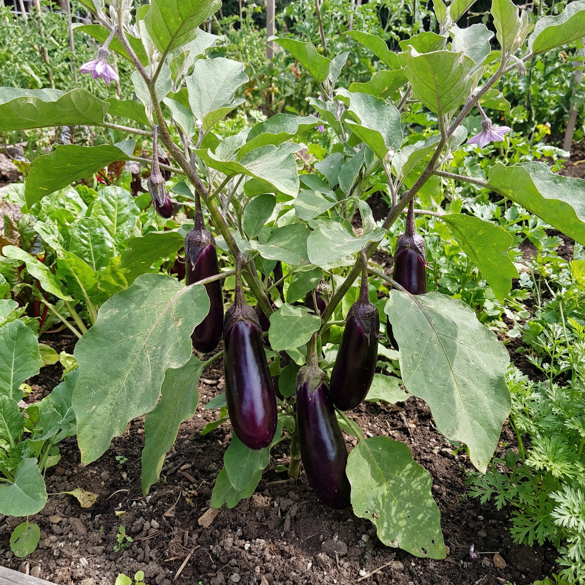 Millionaire Eggplant Plant