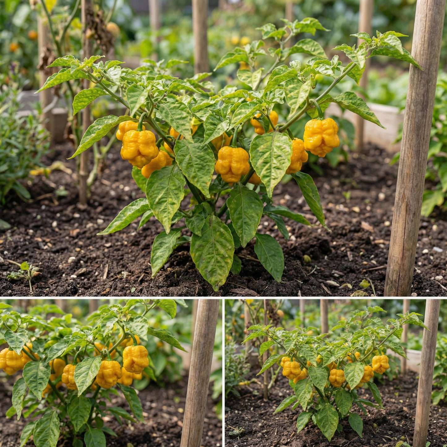 Yellow Brain Strain Pepper Planting Seeds