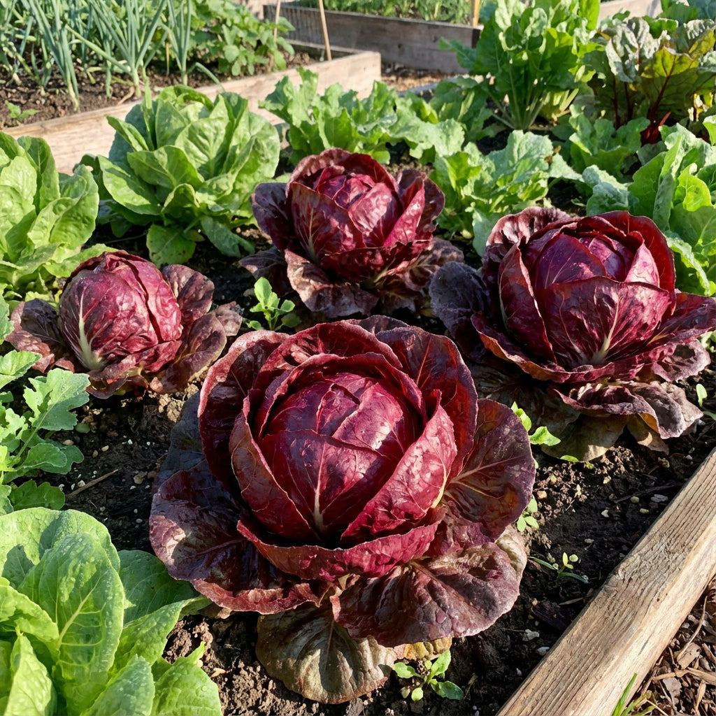 Burgundy Radicchio Planting Seeds - Grow Your Own