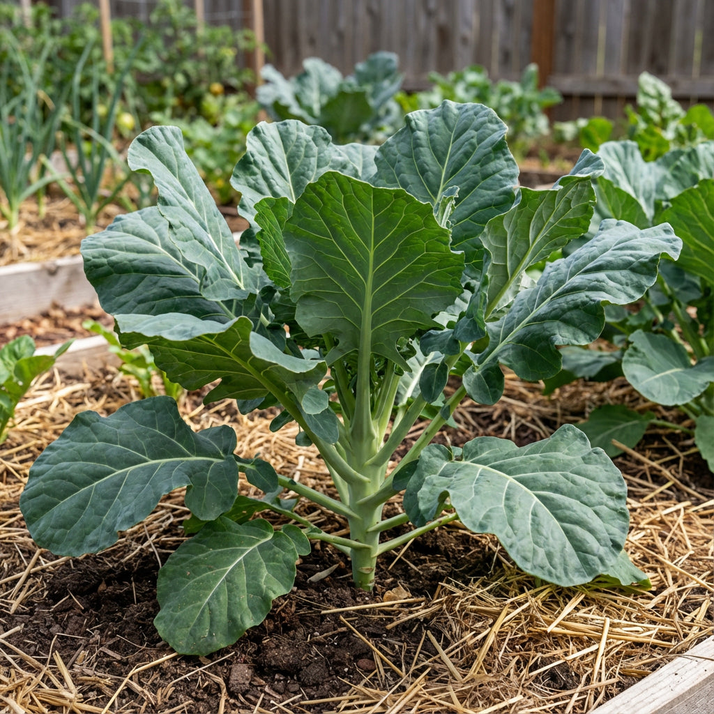Green Georgia Collard Vegetable Seeds - Easy Planting