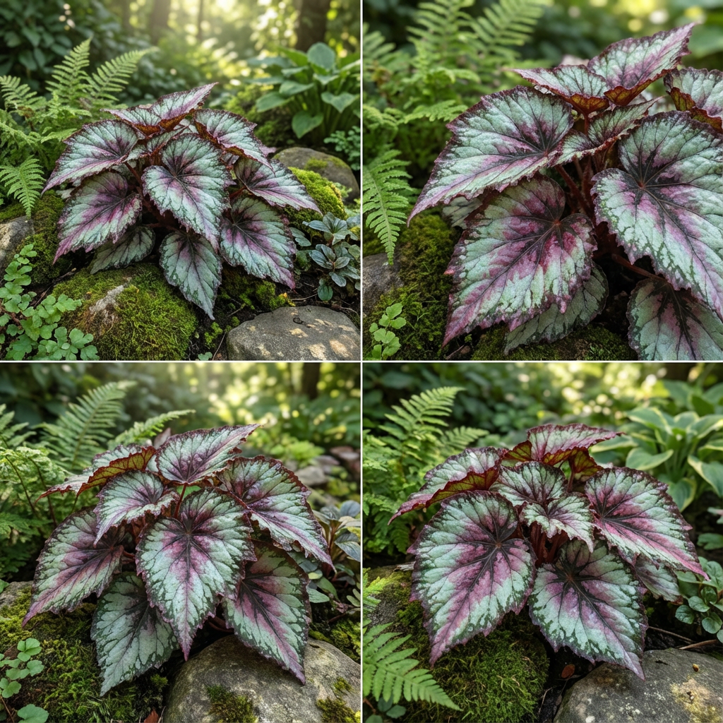 Graines de bégonia Rex rustique pour plantation