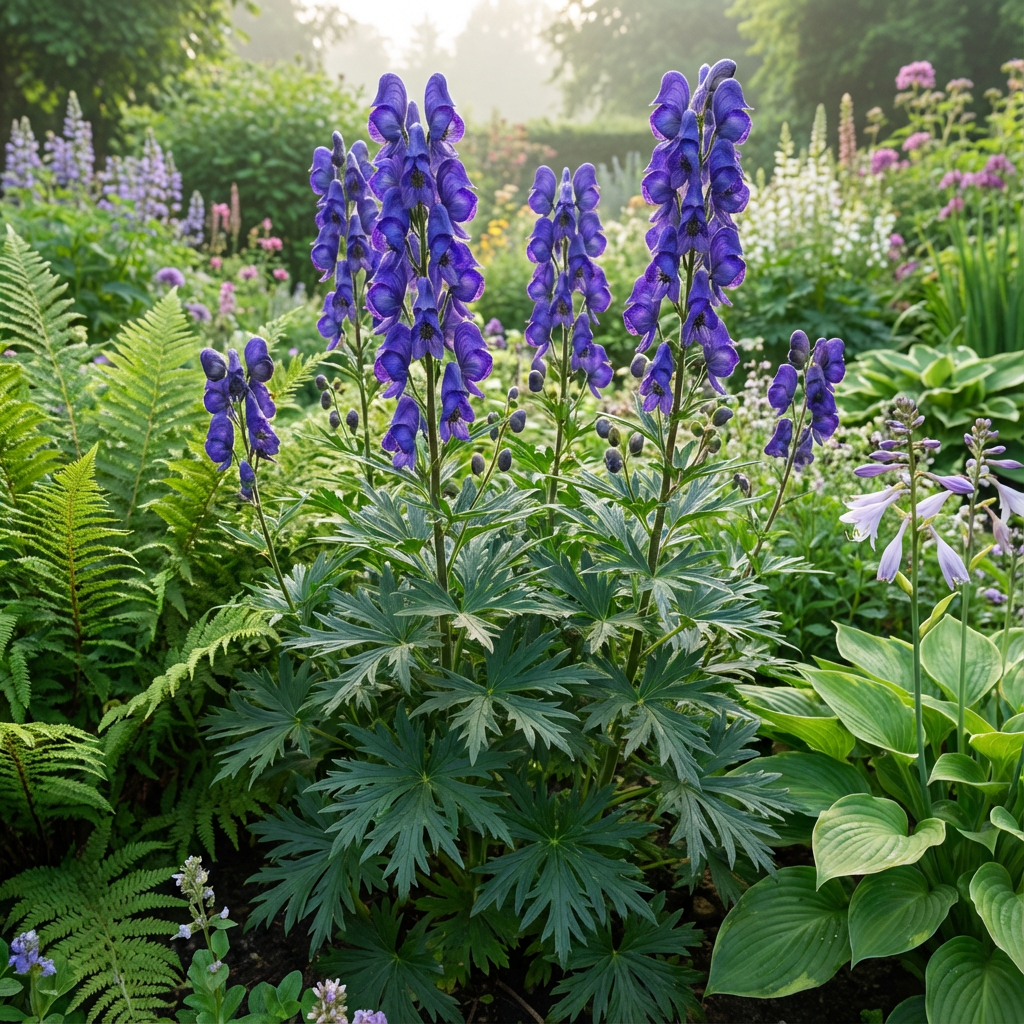 Aconitum Napellus Samen zum Pflanzen, Samen für violette Blüten
