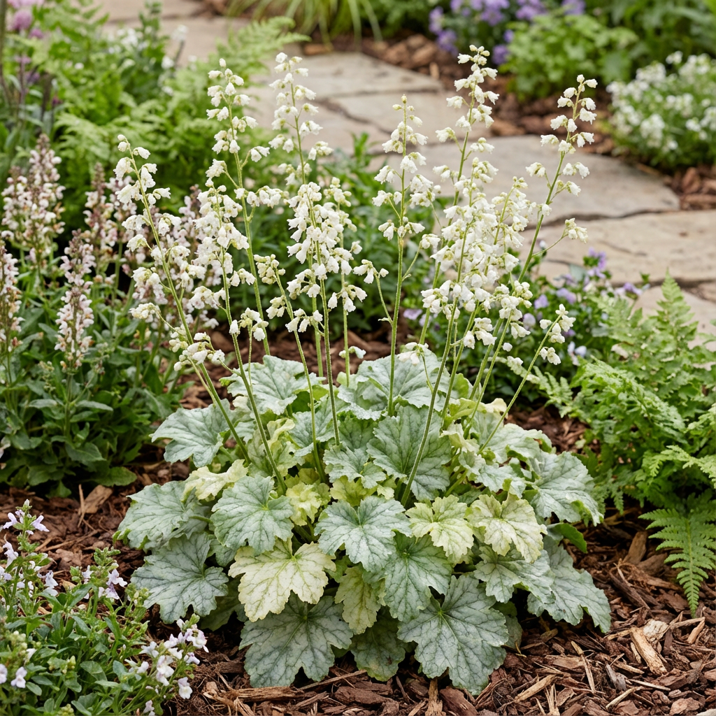 White Coral Bells Flower Seeds Planting