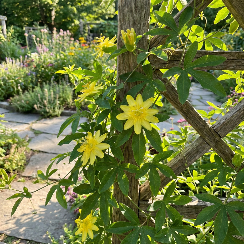 Yellow Passion Flower Seeds Planting Exotic