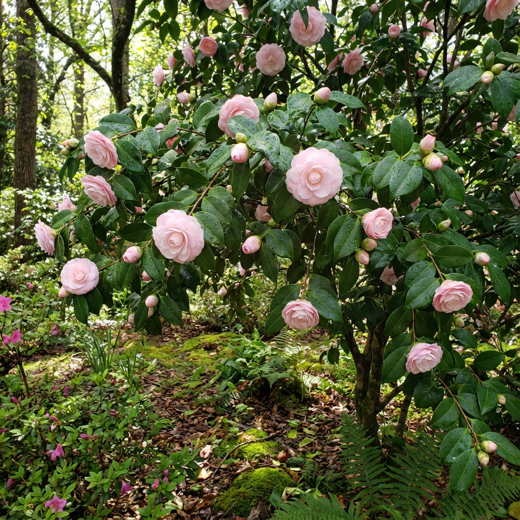 Camellia Light Pink Flowering Seeds, Essential Planting Guide