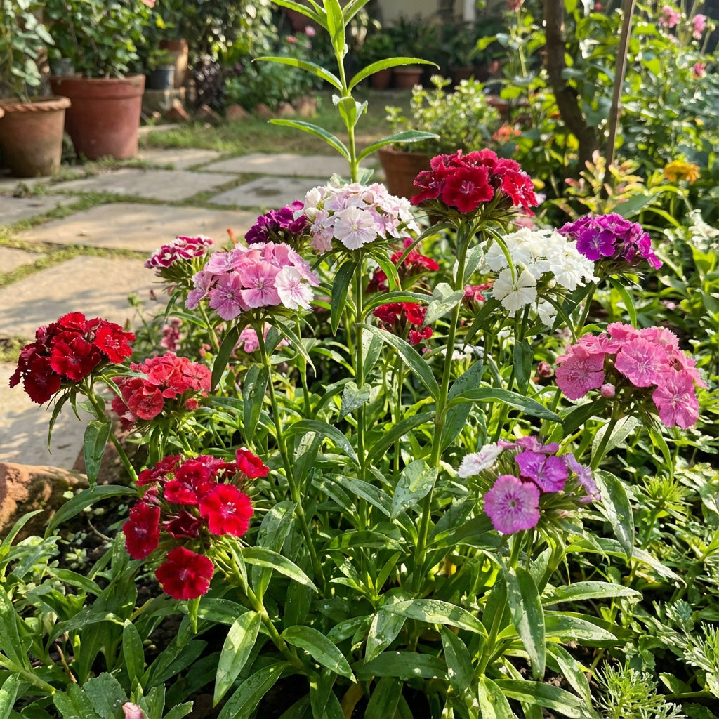 Mixed Barbatus Flower Seeds for Vibrant Planting