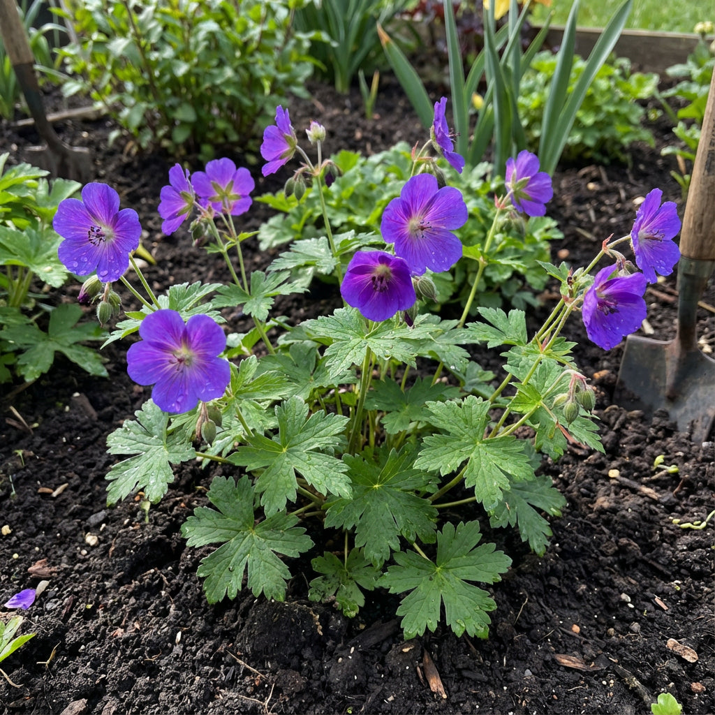 Violet Geranium Flower Planting Seeds for Colorful Gardens