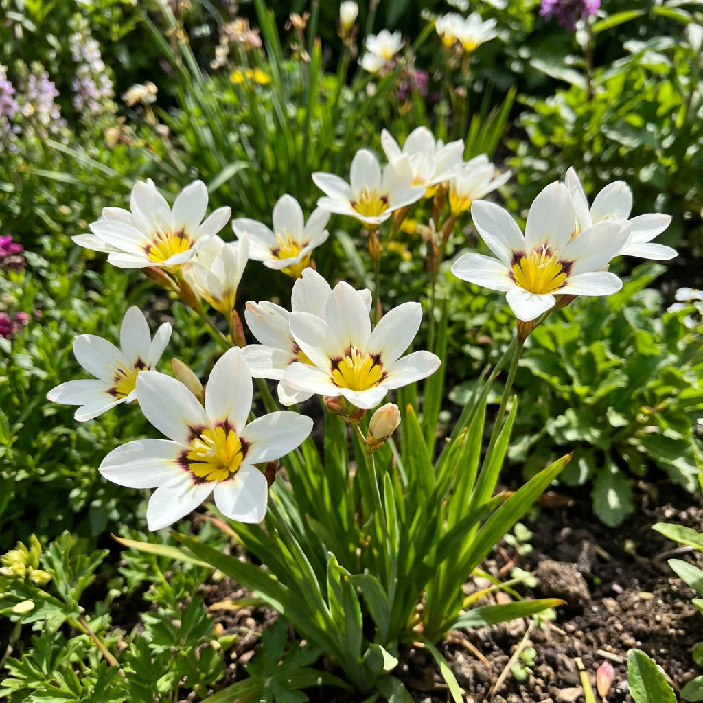 Elegant White Sparaxis Tricolor Flower Planting Seed for Stunning Floral Displays in Your Garden