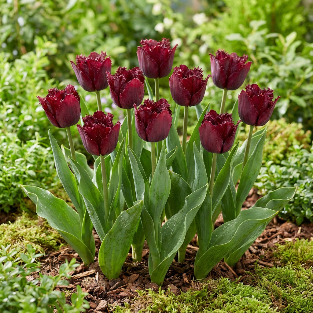 Elegant Maroon Tulip Seeds for Planting