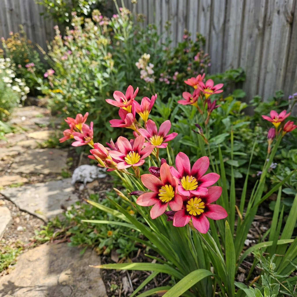 Sparaxis Flower Seeds for Planting - Pink and Yellow Varieties