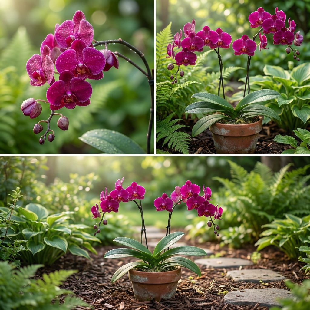 Dark Pink Phalaenopsis Orchid Seeds for Planting