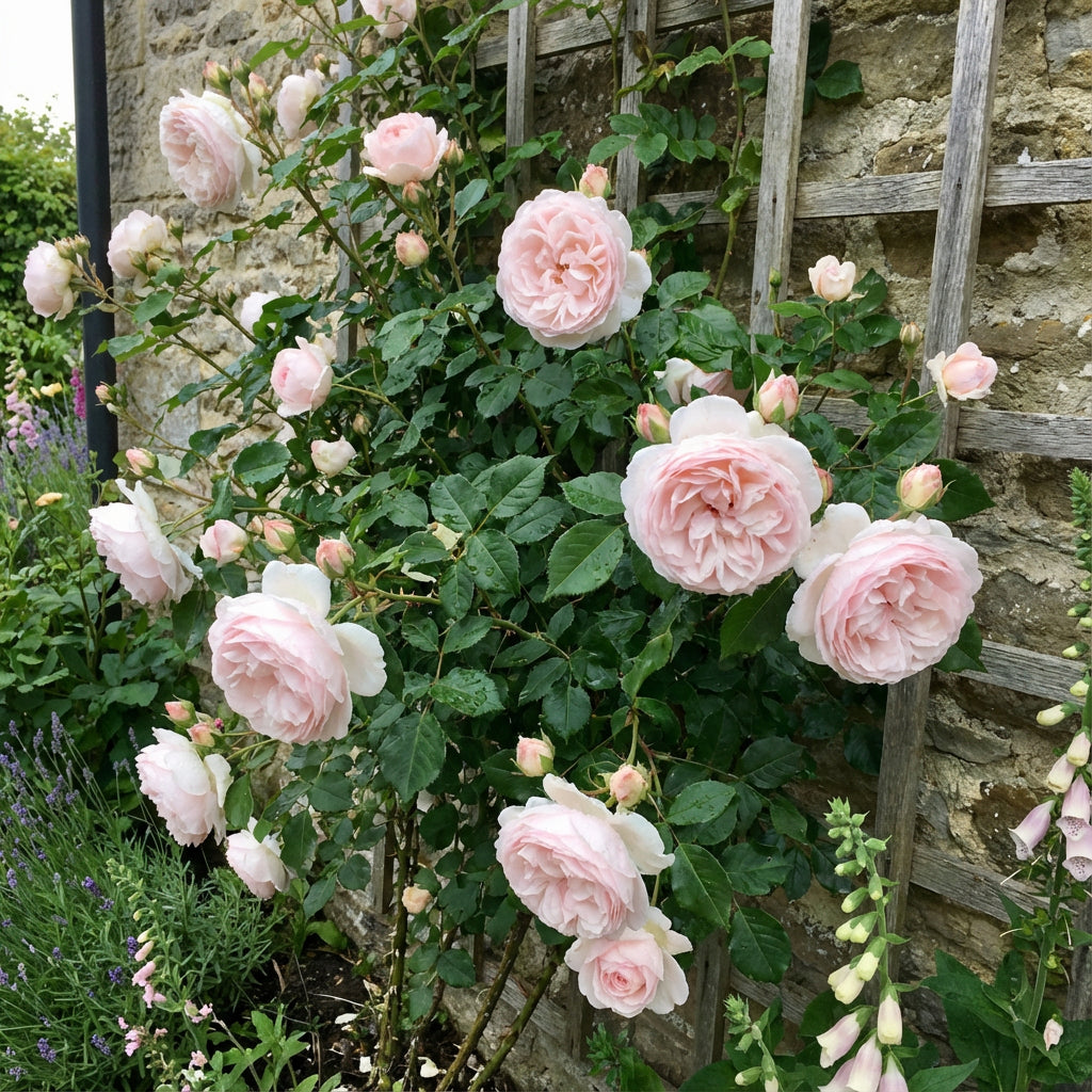 Light Pink Climbing Rose Seeds for Easy Planting