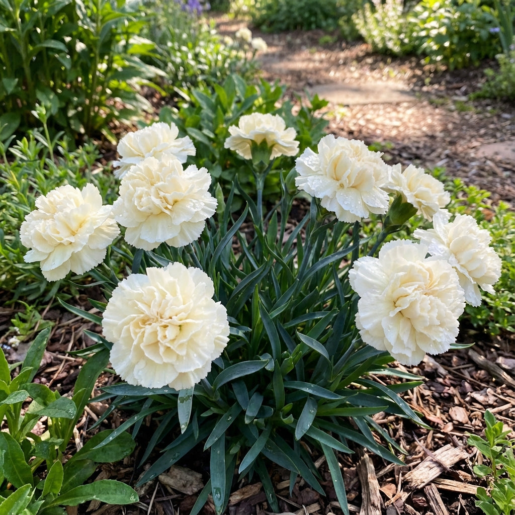White Carnation Flower Seeds for Planting