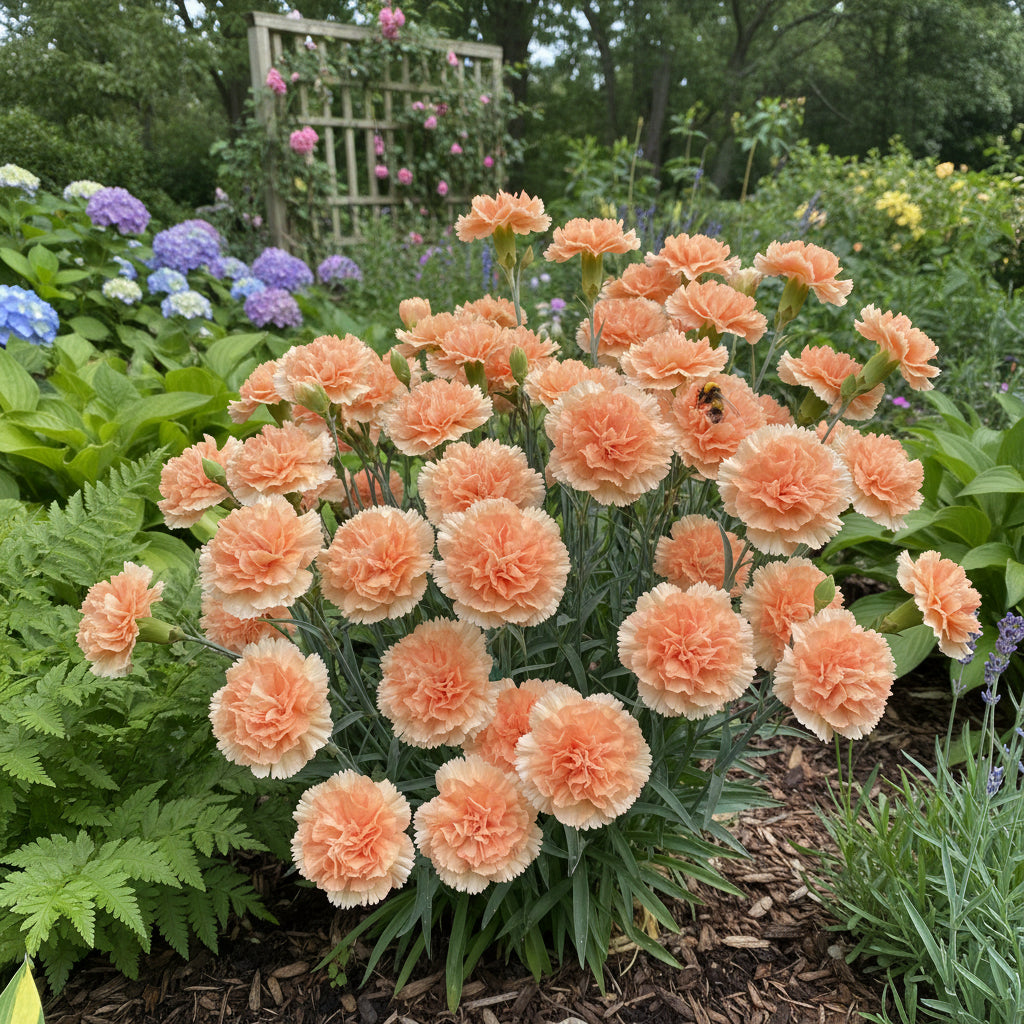 Light Orange Carnation Flower Seeds for Planting