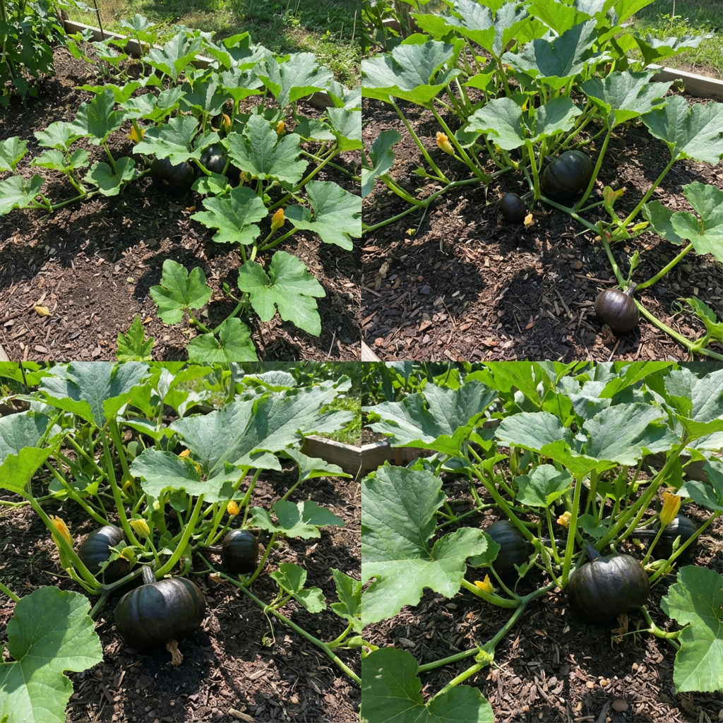 植物用黒かぼちゃの種 自分で育てる美味しいかぼちゃ 有機庭園の種