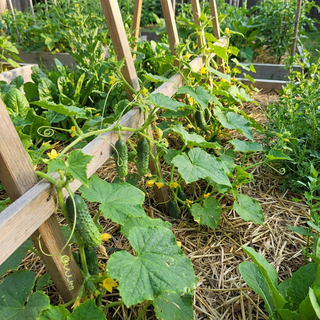 Parisian Pickle Cucumber Seeds for Small, Crunchy Garden Cucumbers