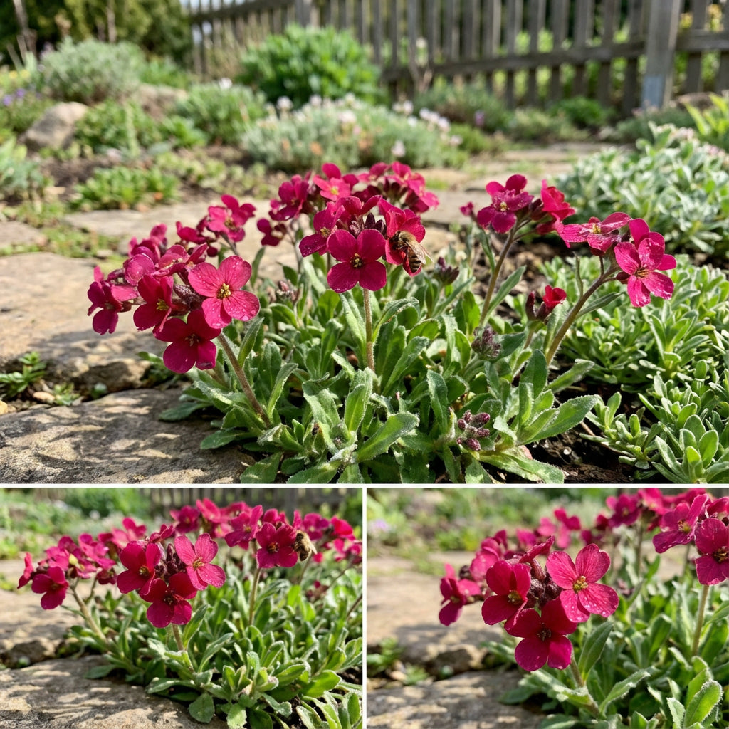 Rock Cress Flower Seeds for Planting - Vibrant Red for Colorful Gardens