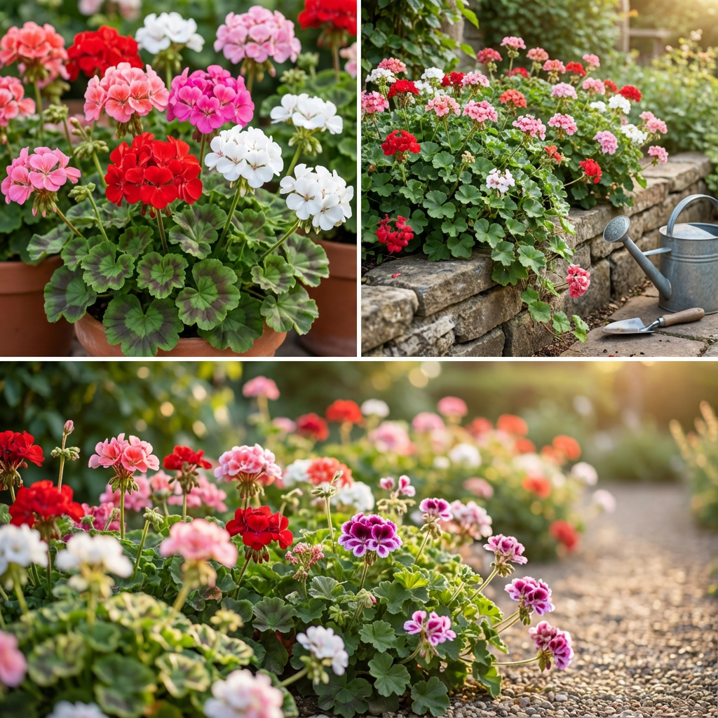Mixed Colour Geranium Pelargonium Seeds for Planting