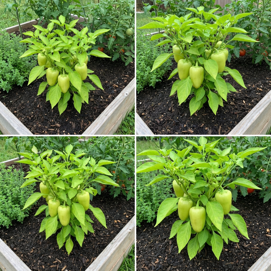 Light Green Pepper Seeds for Planting