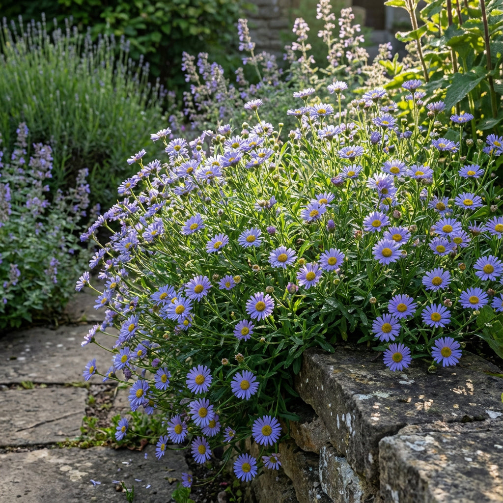 Blue Erigeron Flower Seeds for Easy Planting