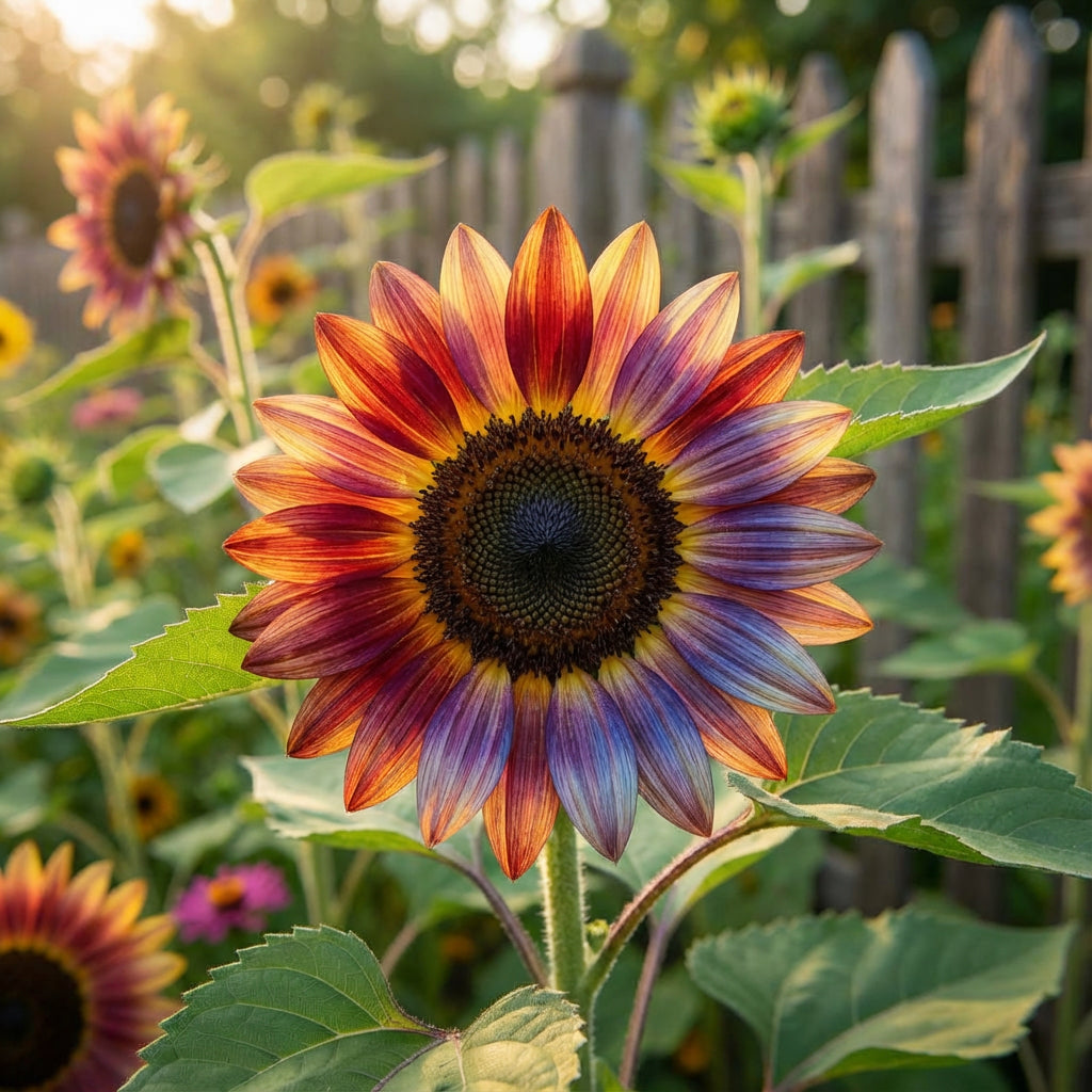 Rainbow Sunflower Planting Seeds Brighten Your Garden