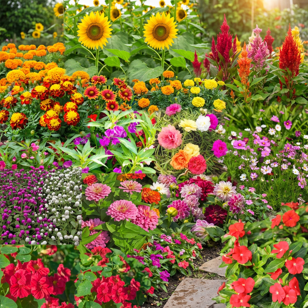 Summer Flower Seeds Planting Vibrant