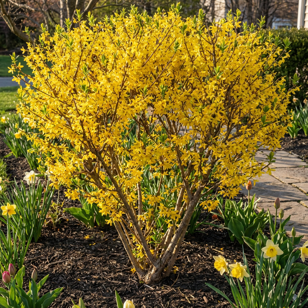 Forsythia Yellow Flower Seeds for Planting - Vibrant Spring Blooms